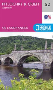 LANDRANGER 52: PITLOCHRY AND CRIEFF