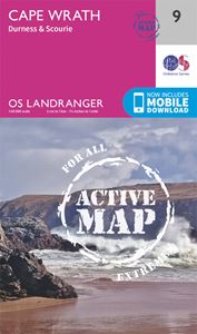 LANDRANGER WEATHERPROOF 09: CAPE WRATH DURNESS AND SCOURIE