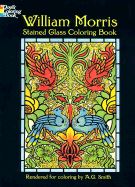 WILLIAM MORRIS STAINED GLASS COLORING BOOK (DOVER)