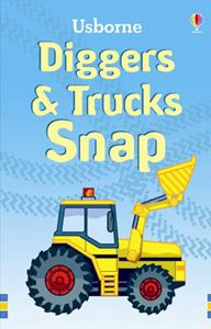 DIGGERS AND TRUCKS SNAP CARDS