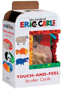 ERIC CARLE TOUCH AND FEEL STROLLER CARDS
