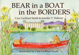 BEAR IN A BOAT IN THE BORDERS