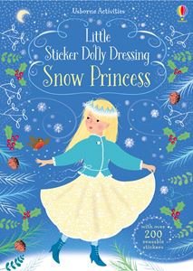 LITTLE STICKER DOLLY DRESSING: SNOW PRINCESS