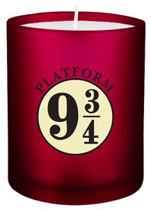 HARRY POTTER: PLATFORM 9 34 GLASS VOTIVE CANDLE