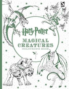 HARRY POTTER MAGICAL CREATURES COLOURING BOOK (STUDIO PRESS)