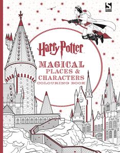 HARRY POTTER MAGICAL PLACES/CHARACTERS COLOURING BK (STUDIO)