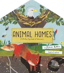 ANIMAL HOMES (LIFT THE FLAP) (SHAPED BOARD)