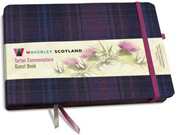 TARTAN COMMONPLACE GUEST BOOK