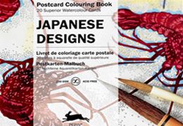 PEPIN POSTCARD COLOURING: JAPANESE DESIGNS