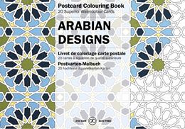 PEPIN POSTCARD COLOURING: ARABIAN DESIGNS