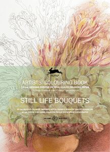 PEPIN ARTISTS COLOURING BOOK: STILL LIFE BOUQUETS