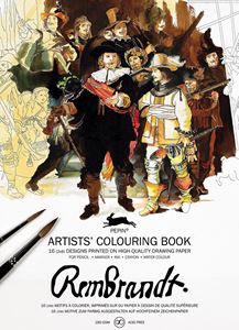 PEPIN ARTISTS COLOURING BOOK: REMBRANDT