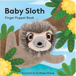BABY SLOTH FINGER PUPPET BOOK (BOARD)