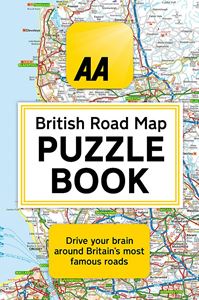 AA BRITISH ROAD MAP PUZZLE BOOK