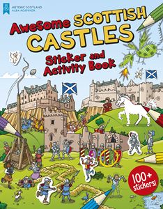 AWESOME SCOTTISH CASTLES STICKER AND ACTIVITY BOOK