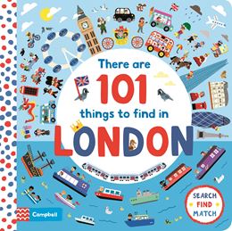 THERE ARE 101 THINGS TO FIND IN LONDON (FLIP FLAP) (BOARD)