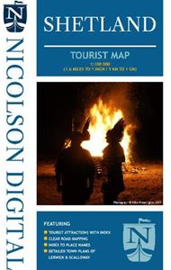 NICOLSON MAPS: SHETLAND TOURIST MAP