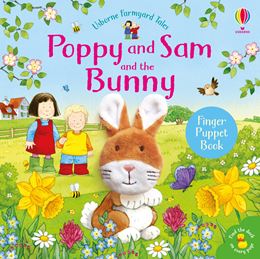 POPPY AND SAM AND THE BUNNY (FINGER PUPPET) (BOARD)