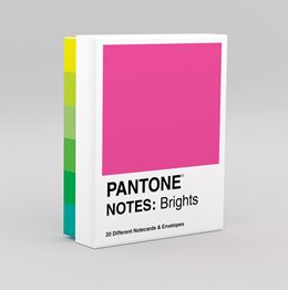 PANTONE NOTES: BRIGHTS (20 NOTECARDS BOX)