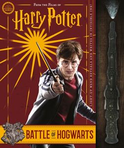 HARRY POTTER: BATTLE OF HOGWARTS (BOOK AND WAND)