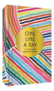 ONE LINE A DAY RAINBOW FIVE YEAR MEMORY BOOK