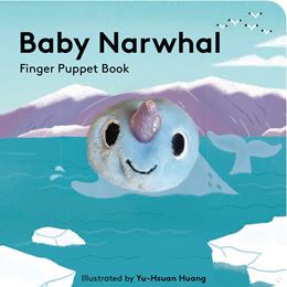 BABY NARWHAL FINGER PUPPET BOOK (BOARD)