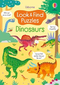 LOOK AND FIND PUZZLES: DINOSAURS (PB)