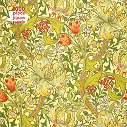 WILLIAM MORRIS GALLERY GOLDEN LILY 1000 PIECE JIGSAW PUZZLE
