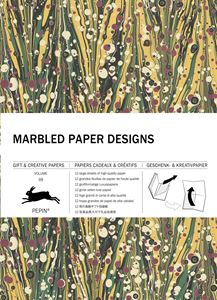 PEPIN GIFT WRAP: MARBLED PAPER DESIGNS VOL 102