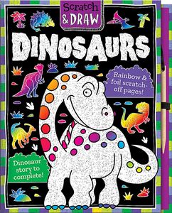 SCRATCH AND DRAW DINOSAURS (HB)
