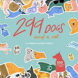 299 DOGS AND A CAT JIGSAW PUZZLE