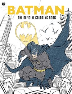 BATMAN: THE OFFICIAL COLORING BOOK (PB)