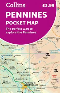 COLLINS PENNINES POCKET MAP