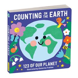COUNTING ON THE EARTH BOARD BOOK (MUDPUPPY) (BOARD)