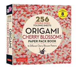 ORIGAMI CHERRY BLOSSOMS PAPER PACK BOOK (TUTTLE)