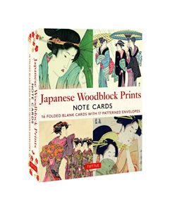JAPANESE WOODBLOCK PRINTS NOTE CARDS