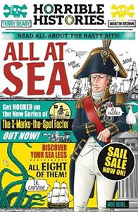 HORRIBLE HISTORIES: ALL AT SEA (NEWSPAPER ED) (PB)