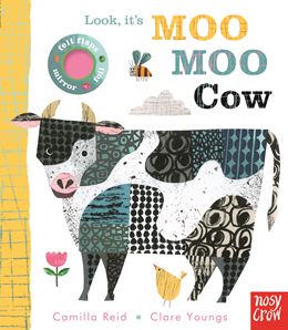 LOOK ITS MOO MOO COW (FELT FLAP) (BOARD)