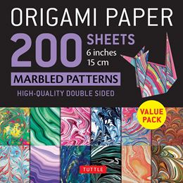 ORIGAMI PAPER MARBLED PATTERNS (TUTTLE)