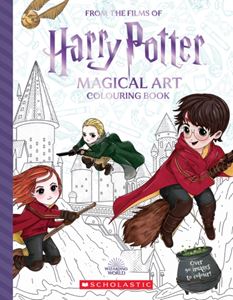 HARRY POTTER MAGICAL ART COLOURING BOOK