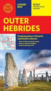 PHILIPS OUTER HEBRIDES MAP (RED BOOKS)