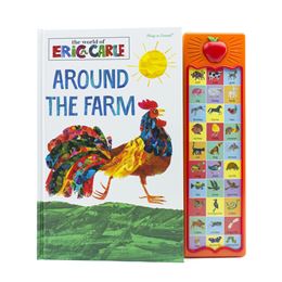 AROUND THE FARM (ERIC CARLE) (SOUND BOOK)
