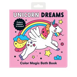 UNICORN DREAMS COLOR MAGIC BATH BOOK (GALISON)