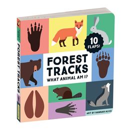 FOREST TRACKS: WHAT ANIMAL AM I (LIFT THE FLAP) (BOARD)