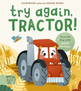 TRY AGAIN TRACTOR (LIFT THE FLAP) (BOARD)