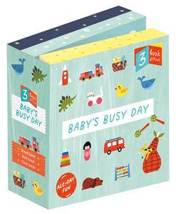 BABYS BUSY DAY (3 BOOK SET) (BOARD/CLOTH/BATH)