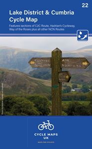CYCLE MAPS UK: LAKE DISTRICT AND CUMBRIA (MAP 22)
