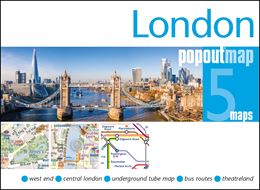 LONDON POPOUT MAP (5 MAPS)