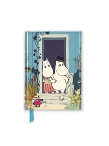 MOOMINS ON THE RIVIERA FOILED RULED POCKET JOURNAL (HB)