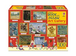 USBORNE BOOK AND JIGSAW: ART GALLERY (NATIONAL GALLERY)